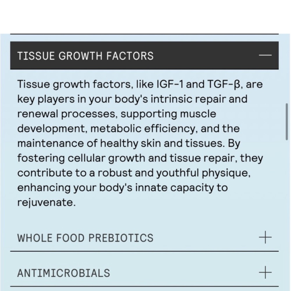 Pure and potent ARMRA Colostrum™ concentrate. Strengthen your skin, lung, & gut - Picture 8 of 15
